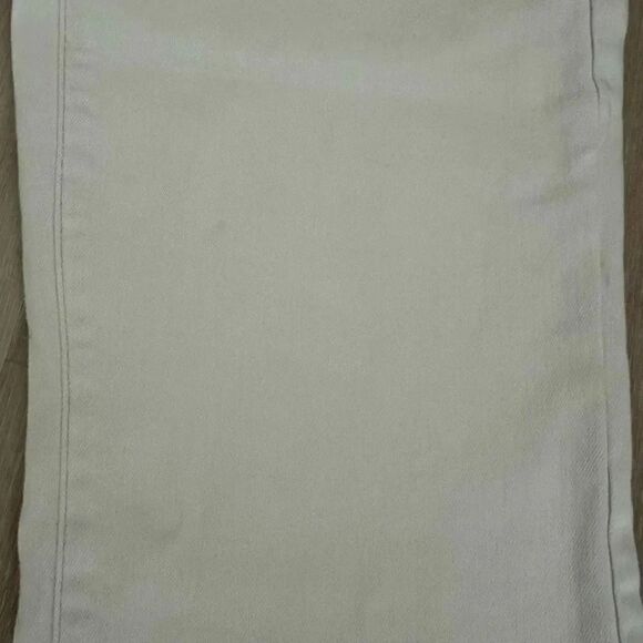 Judy Blue White Wide Leg Crop High Waisted Y2K Minimalist Denim SZ 7/28 #1942 - Picture 12 of 14